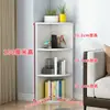 Gabinete de Esquina Personalizado, Gabinete de Almacenamiento Blanco de Madera Maciza, Combinación de Gabinetes Multicapa para Esquina de Dormitorio, Exhibición de Esquina al Lado de la Cama Sofá