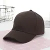 Gorra de Béisbol Lisa de Algodón Puro de 6 Paneles para Adultos para Mujer, Gorra Versátil de Estilo Coreano Negra Lisa para Sombrear el Sol para Hombres, Gorra de Béisbol Transfronteriza