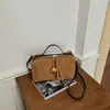 Ruien 2026 Outono Nova Moda Nicho Bolsa Quadrada Pequena Elegante Bolsa de Ombro Único Transversal Bolsa Feminina Tendência