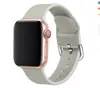Adequado para apple watch1234 pulseira apple watch pulseira iwatch modificada cor pura fivela de silicone