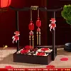 Plato de frutas molde para "nacimiento prematuro de un niño precioso", combinación de frutas secas, exhibición de compromiso, decoración festiva, caja creativa de cuatro compartimentos para boda, cesta