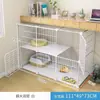 Jaula para gatos con inodoro villa espacio libre grande interior jaula vacía casa para gatos hogar tres niveles gato pequeño casa para gatos