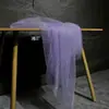 Tejido de malla ligera al agua velo fino tela para vestido de novia gasa suave sedosa organza transparente tela de diseñador para ropa