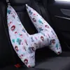 Almohada para Coche para Prevenir Tensión en el Cuello, Reposacabezas de Coche de Dibujos Animados Lindo, Almohada de Soporte para el Cuello, Reposacabezas de Coche para Niños, Gadget para Dormir en el Asiento Trasero