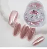 Vale do Estilo Flor da Manhã Linguagem das Flores Colorido Rosa Espelho Mágico Pó Espelho Ultra Brilhante Champagne Pó para Óculos de Sol Decoração de Unhas