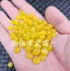 Fivela de Jade Calcedônia Amarela de Gelo Contas Soltas de Jade Ágata Amarela Espaçador Pulseira DIY Colar Joias Acessórios Feitos à Mão Contas