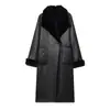Comercio Exterior Al Por Mayor Otoño Nuevo Estilo Europeo y Americano Chaqueta Larga Reversible de Doble Cara 6318262