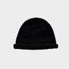 Gorro de Lana de Color Sólido con Borde Enrollado Estilo Japonés Hecho en Casa para Hombres y Mujeres en Otoño e Invierno Estilo Básico Gorro de Lana Tejido Atmosférico para el Frío