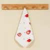 Toalla de saliva para bebé de seis capas de algodón puro, toalla cuadrada de alta densidad, pañuelo de gasa, toalla pequeña absorbente de dibujos animados para niños.