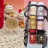 Oro Puro 999 Princesa "Por Favor Hazte Rico" Pequeño Pastel Colgante de Oro - Bolsa Cubo de Dinero Instantáneo Regalo de Promoción de Tienda