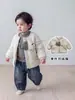 26 Nueva Chaqueta de Plumón de Pato Blanco de Invierno para Niños, Abrigo Grueso con Cremallera de Dibujos Animados de Cuello Redondo para Bebés, Ropa de Invierno para Niños