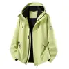 Chaqueta Impermeable Deportiva, Ropa de Trabajo, Chaqueta Cortavientos de Polar Transfronteriza, Forro de Plumas, Chaqueta Tres en Uno Hecha a Medida