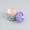 Tubo de Regalo Destacado, Polvo de Sustituto de Comida Personalizado, Polvo de Raíz de Loto, Lata de Papel para Alimentos, Tubo de Papel Color Té Cilíndrico con Tapa de Cielo y Tierra