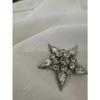 Yuran 26 Modelo Nuevo de Principios de Primavera Sudadera de Algodón Tencel Hilo Siro Teñido a Mano Cuello Redondo Diamante Estrella Camisa de Manga Corta