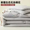 Colcha Auténtica de Algodón de Xinjiang Clase A Algodón Puro Engrosada Núcleo de Colcha de Otoño e Invierno Grado Materno e Infantil Cálida Dormitorio de Estudiantes Colcha de Primavera y Otoño