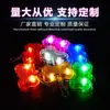 Luz LED creativa para mascotas con forma de hueso, colgante luminoso anti-pérdida para perros, venta directa de fábrica, para pasear perros, en stock