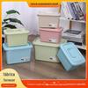 Caixa de Armazenamento Portátil de Plástico, Caixa de Armazenamento de Brinquedos e Roupas Doméstica, Caixa Organizadora para Casa, Caixa de Armazenamento Multifuncional para Guarda-Roupa