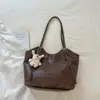 Bolsa de mano de moda transfronteriza, gran capacidad, modelo nuevo para mujer, simple y moderno, sensación de alta gama, bolso de hombro, bolso de mano casual para el día a día