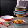Cuenco de melamina de bambú con forma de sombrero, cuenco comercial para fideos con forma de caracol, cuenco grande especial para sopa de fideos, cuenco grande de plástico de imitación de porcelana picante, vajilla