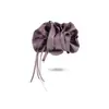 Nova Presilha de Cabelo Flor Botão com Laço Estilo Coreano Moda Presilha Banana para Rabo de Cavalo Alto Presilha Vertical Suave Versátil
