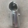 Tubo Galvanizado Tubo Cuadrado 30X30 Tubo Redondo Junta Conector para tendedero 25X25 Bidireccional Tricúspide Pasante Accesorios para Estanques de Peces