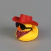 Fornecimento direto transfronteiriço para loja de chá com leite jeans pato ocidental presentes casa de brincar brinquedos pato amarelo pequeno fábrica atacado