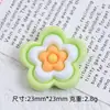 Flores Pequenas Coloridas Brilhantes Acessórios para Joias DIY Pacote de Materiais Cola Creme Grampo de Cabelo Tiara Capa de Celular Fivela de Sapato com Furo