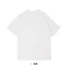 Atacado transfronteiriço 280G tamanho europeu ombro caído duplo algodão de fio penteado gola redonda camiseta algodão penteado pesado marca de tendência manga curta masculino