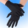 Guantes de Etiqueta de Tres Costillas Guardia Reseña Protector Solar Nylon Hebilla Protector Solar Conducción para Hombre y Mujer Secado Rápido Conserje Guantes Blancos Delgados