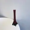 Jarrón Angosto de Vidrio Colorido Estilo Vintage Ins, Pieza Decorativa Hecha a Mano para Exportación