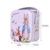 Latas retangulares de fábrica caixa de embalagem de doces White Rabbit portátil caixa de embalagem de doces White Rabbit portátil