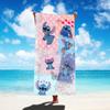 Stitch Personalizado TEMU Venta Caliente Toalla de Playa Estampada de Stitch de Gran Tamaño Niños Adultos Toalla de Natación