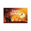 Nuevo Fondo de Halloween Transfronterizo para Comercio Exterior de Amazon, Exclusivamente para Fiestas de Terror, Decoraciones de Calabaza y Montaje de Atmósfera