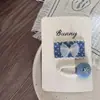 Nueva Pinza para el Cabello de Encaje Azul Denim para Niños Pinza Lateral Pinza para el Flequillo