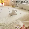 Ropa de Maternidad y Bebé Grado A Algodón Fresco y Sencillo Tipo Nube Gasa de Doble Capa Juego de Sábanas de Tres Piezas para Dormitorio Estudiantil, Funda de Edredón Floral Individual