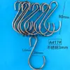 Gancho Conector de Perchas de Acero Inoxidable de 10 Piezas Gancho para Perchas Dorado en Forma de S Hebilla Conectora Negra Gancho Perforado Plateado