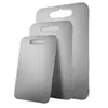 Tabla de Cortar de Acero Inoxidable para Exportación Alemana, Antideslizante, Engrosada, Tabla de Cortar para el Hogar, Tamaño Grande, Antimoho, Tabla de Cortar Antibacteriana