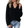 Suéter Pulôver Estilo Preguiçoso Solto Retrô Francês para Mulheres Outono e Inverno Novo Simples Casual Gola Listrada no Ombro Tricô Top