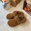 Muller altura interna aumentando aquecedor de inverno pelúcia de lã de cordeiro forrado cobertura de cabeça meias de casa Rad retrô bonitas pantufas de algodão mulheres