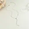 Collar Colgante de Estrella con Borla Simple Versátil de Venta Caliente Transfronterizo Nicho Lujo Ligero Collar Versátil Collar en forma de Y Venta al por mayor
