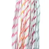 Corda chata branca com bolinhas 10MM para acessórios de vestuário, acessórios artesanais, pingentes de chave e acessórios para vestuário, feita de nylon