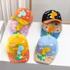 Gorra de niño verano nueva visera gorra de béisbol exterior niños gorra con red solar dinosaurio pequeño gorra transpirable G343