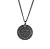 Gran oferta europea y americana de AliExpress: amuleto de la serie Marte, estilo llave de Salomón, cadena cruzada, accesorios, collar.