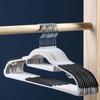 Percha de ropa de doble uso húmeda y seca, percha de ropa doméstica antideslizante sin costuras, percha de ropa de plástico para organizar y almacenar ropa.