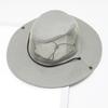 Chapéu de Palha Masculino de Verão para Pesca ao Ar Livre Aba Reta Sombreamento Protetor Solar Praia Litoral Chapéu Cowboy Ocidental Chapéu de Sol