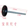 Accesorios para puerta de garaje de persiana enrollable eléctrica ruedas de puerta telescópica correderas rodamientos ruedas rieles ruedas de nylon ruedas giratorias