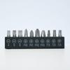 Juego de 10 Piezas de Puntas Cortas para Destornillador de 25 mm Puntas Planas Puntas Phillips para Destornillador Eléctrico