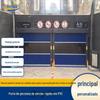 Estacionamento Subterrâneo Porta Rápida Totalmente Automática Sensor Automático Elevador Porta de Enrolar de PVC Porta de Enrolar de PVC Transparente à Prova de Poeira