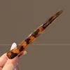 Pinza de pelo elegante para mujer, pinza de torsión de alta gama para la parte posterior de la cabeza, pasador floral, accesorio para el cabello, pinza de pico de pato