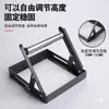 Soporte de Sierra Engrosado para Corte de Aluminio, Soporte de Apoyo para Material Largo de Altura Ajustable, Portátil, Tamaño Ajustable